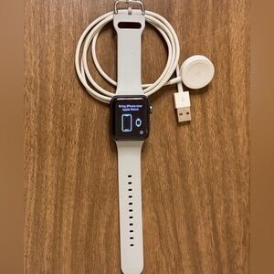 Apple Watch Series 3 GPS + Cellular - 38mm with 2 Bands- Gray + Black.